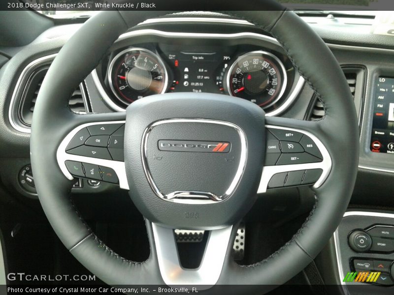 White Knuckle / Black 2018 Dodge Challenger SXT