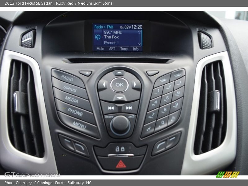 Ruby Red / Medium Light Stone 2013 Ford Focus SE Sedan