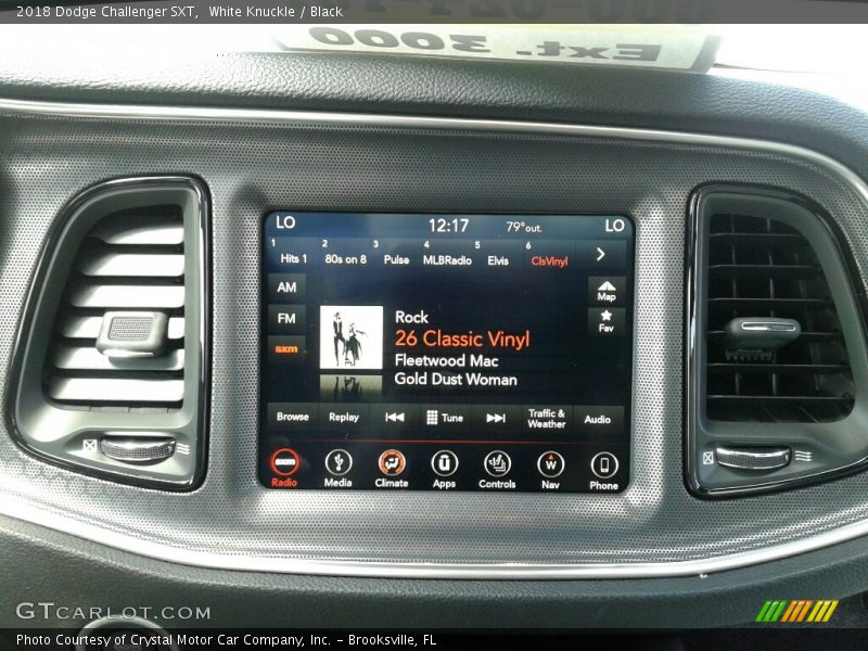 White Knuckle / Black 2018 Dodge Challenger SXT