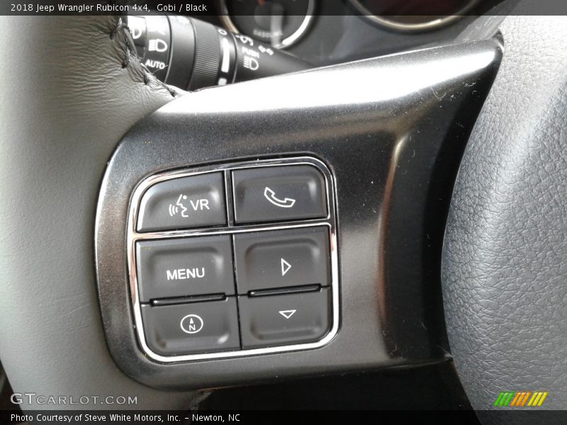 Controls of 2018 Wrangler Rubicon 4x4