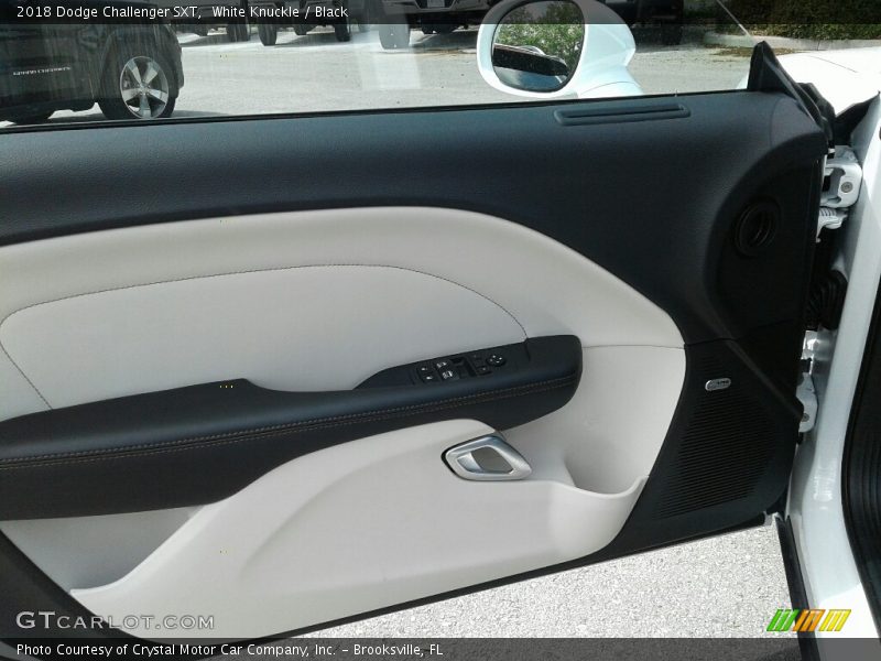 White Knuckle / Black 2018 Dodge Challenger SXT