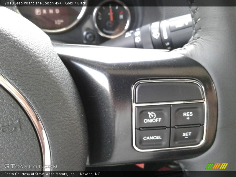 Controls of 2018 Wrangler Rubicon 4x4