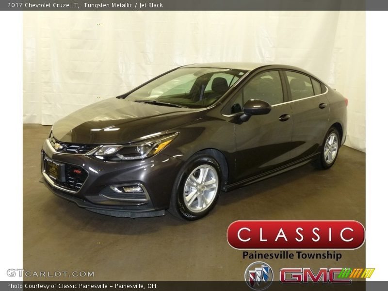 Tungsten Metallic / Jet Black 2017 Chevrolet Cruze LT