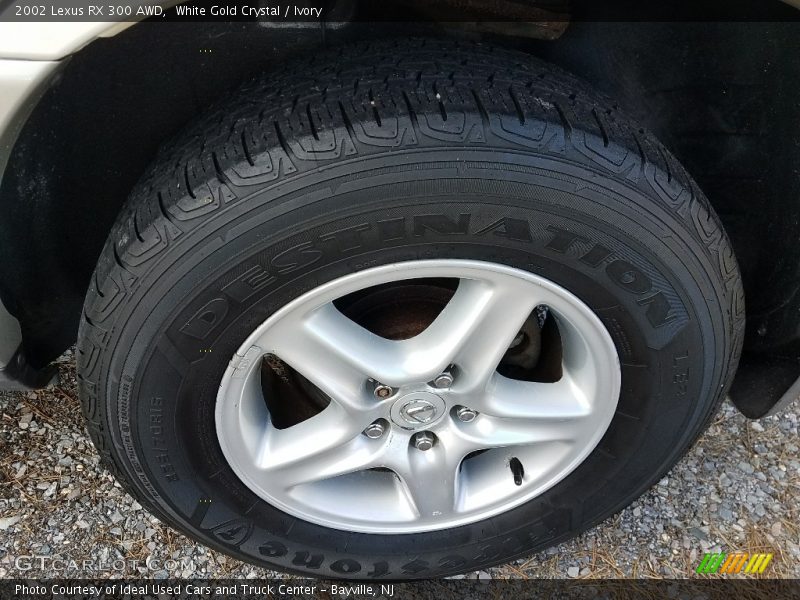 White Gold Crystal / Ivory 2002 Lexus RX 300 AWD