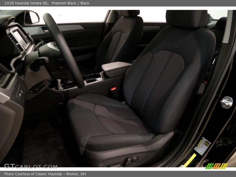Phantom Black / Black 2018 Hyundai Sonata SEL