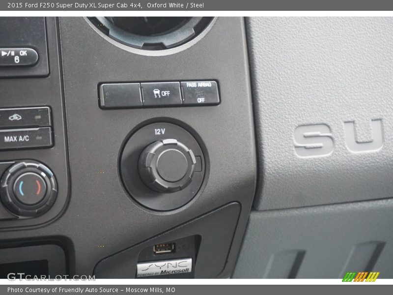 Oxford White / Steel 2015 Ford F250 Super Duty XL Super Cab 4x4