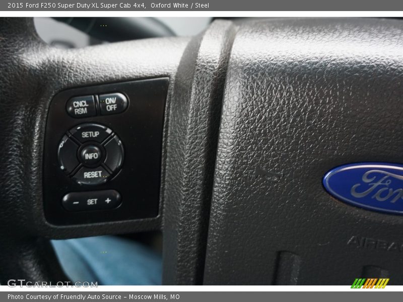 Oxford White / Steel 2015 Ford F250 Super Duty XL Super Cab 4x4