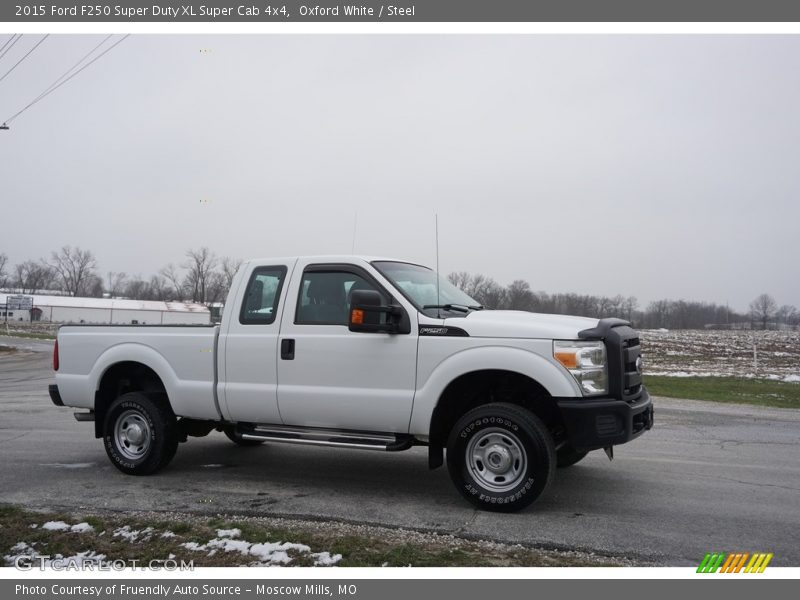 Oxford White / Steel 2015 Ford F250 Super Duty XL Super Cab 4x4