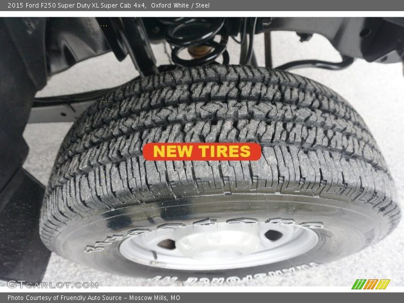 Oxford White / Steel 2015 Ford F250 Super Duty XL Super Cab 4x4
