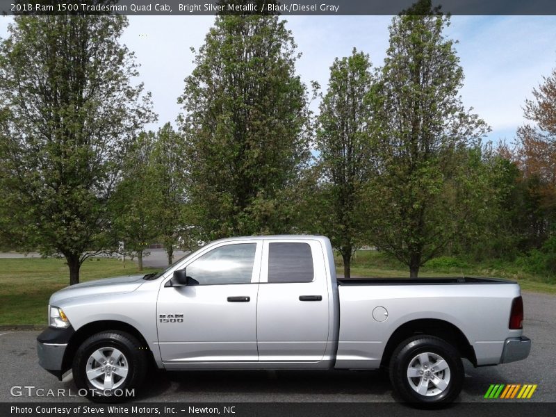  2018 1500 Tradesman Quad Cab Bright Silver Metallic