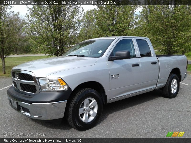 Front 3/4 View of 2018 1500 Tradesman Quad Cab