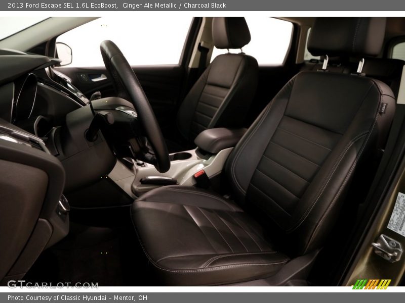 Ginger Ale Metallic / Charcoal Black 2013 Ford Escape SEL 1.6L EcoBoost