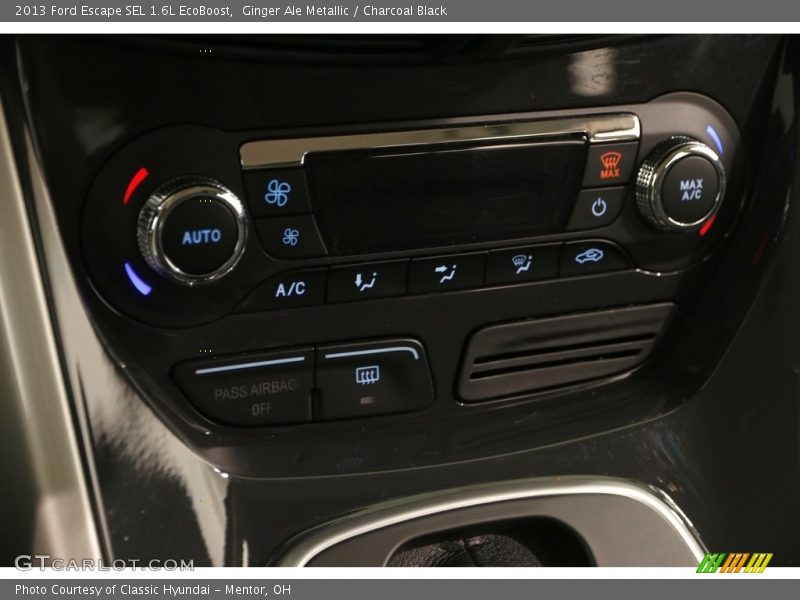 Ginger Ale Metallic / Charcoal Black 2013 Ford Escape SEL 1.6L EcoBoost