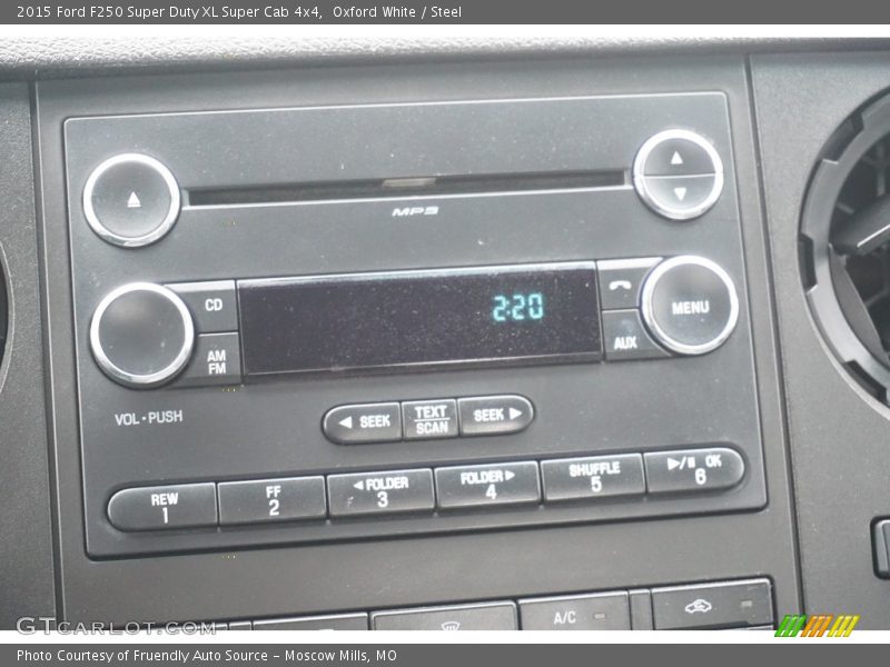 Oxford White / Steel 2015 Ford F250 Super Duty XL Super Cab 4x4