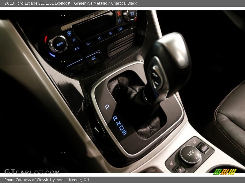 Ginger Ale Metallic / Charcoal Black 2013 Ford Escape SEL 1.6L EcoBoost