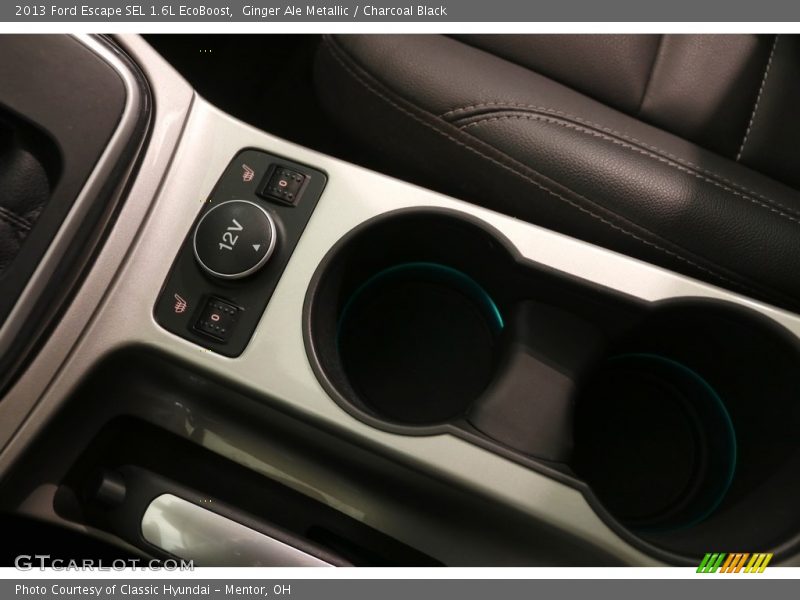 Ginger Ale Metallic / Charcoal Black 2013 Ford Escape SEL 1.6L EcoBoost