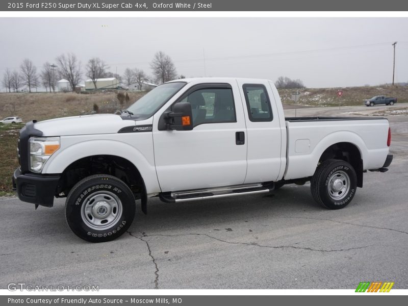 Oxford White / Steel 2015 Ford F250 Super Duty XL Super Cab 4x4