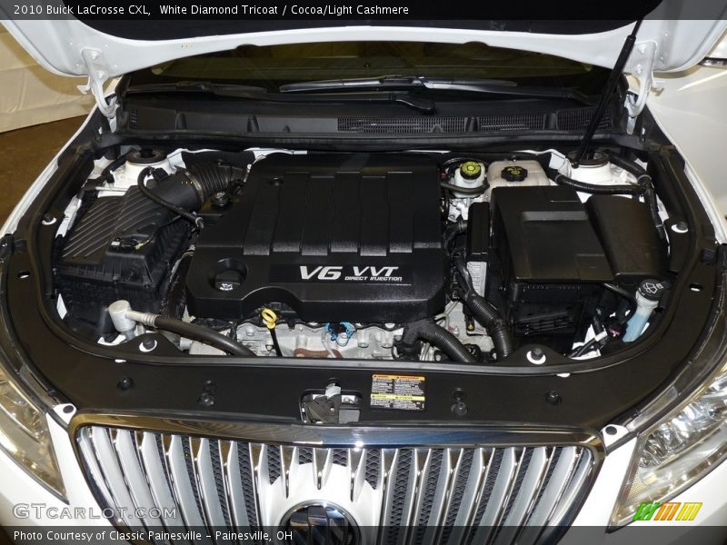 White Diamond Tricoat / Cocoa/Light Cashmere 2010 Buick LaCrosse CXL
