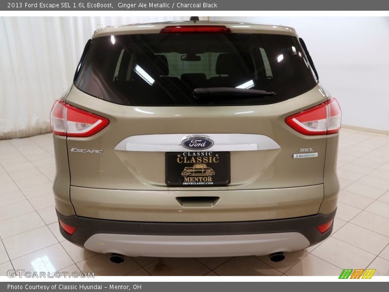 Ginger Ale Metallic / Charcoal Black 2013 Ford Escape SEL 1.6L EcoBoost