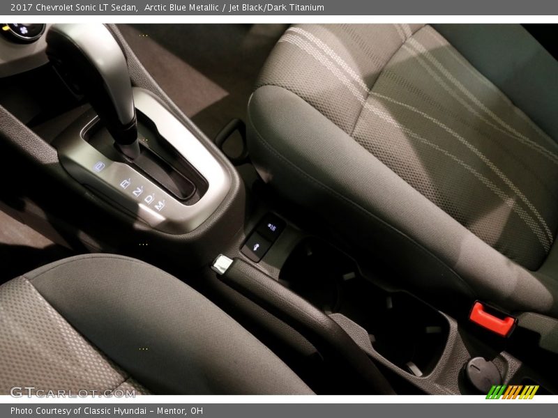 Arctic Blue Metallic / Jet Black/Dark Titanium 2017 Chevrolet Sonic LT Sedan