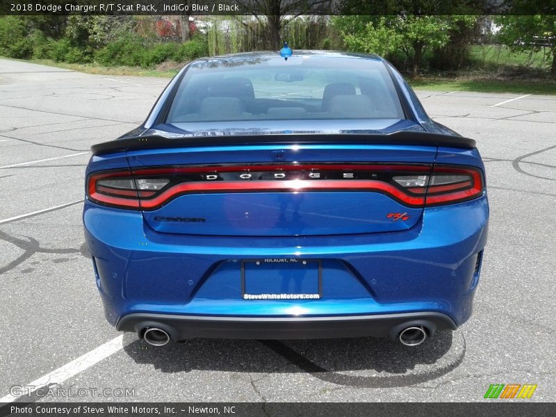 IndiGo Blue / Black 2018 Dodge Charger R/T Scat Pack