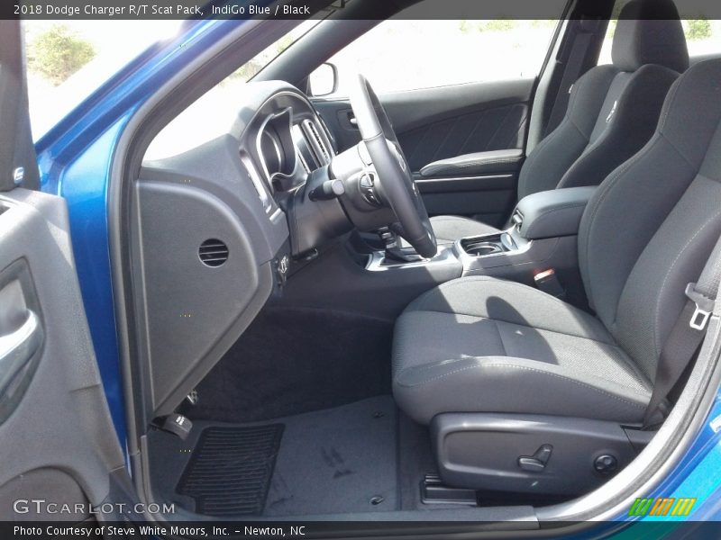 IndiGo Blue / Black 2018 Dodge Charger R/T Scat Pack