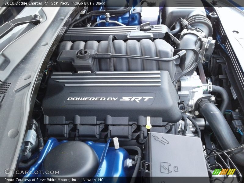 IndiGo Blue / Black 2018 Dodge Charger R/T Scat Pack