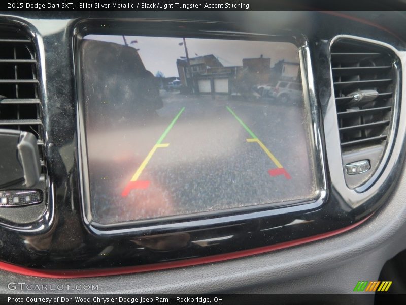 Billet Silver Metallic / Black/Light Tungsten Accent Stitching 2015 Dodge Dart SXT