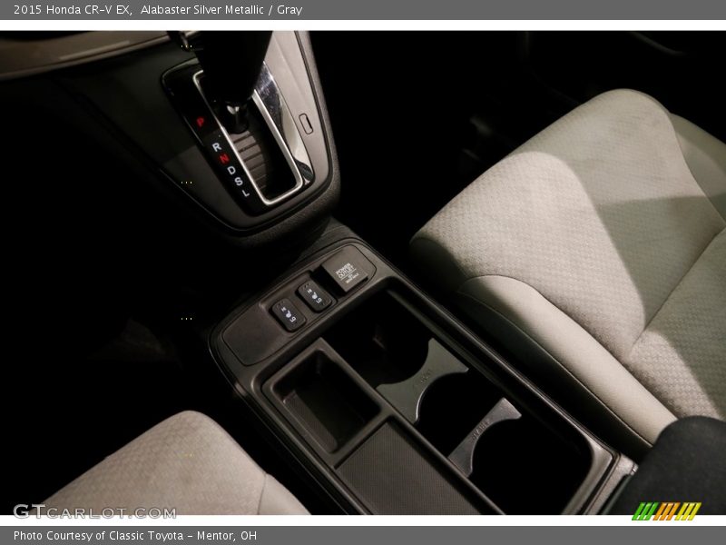 Alabaster Silver Metallic / Gray 2015 Honda CR-V EX