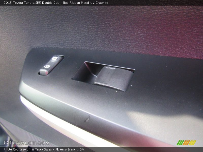Blue Ribbon Metallic / Graphite 2015 Toyota Tundra SR5 Double Cab