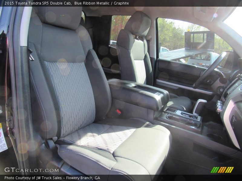 Blue Ribbon Metallic / Graphite 2015 Toyota Tundra SR5 Double Cab