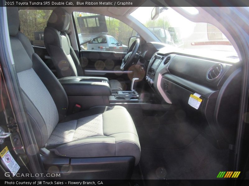 Blue Ribbon Metallic / Graphite 2015 Toyota Tundra SR5 Double Cab