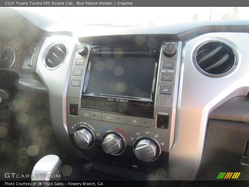 Blue Ribbon Metallic / Graphite 2015 Toyota Tundra SR5 Double Cab