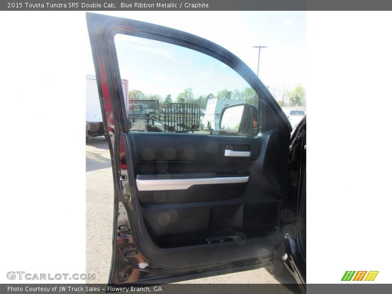 Blue Ribbon Metallic / Graphite 2015 Toyota Tundra SR5 Double Cab
