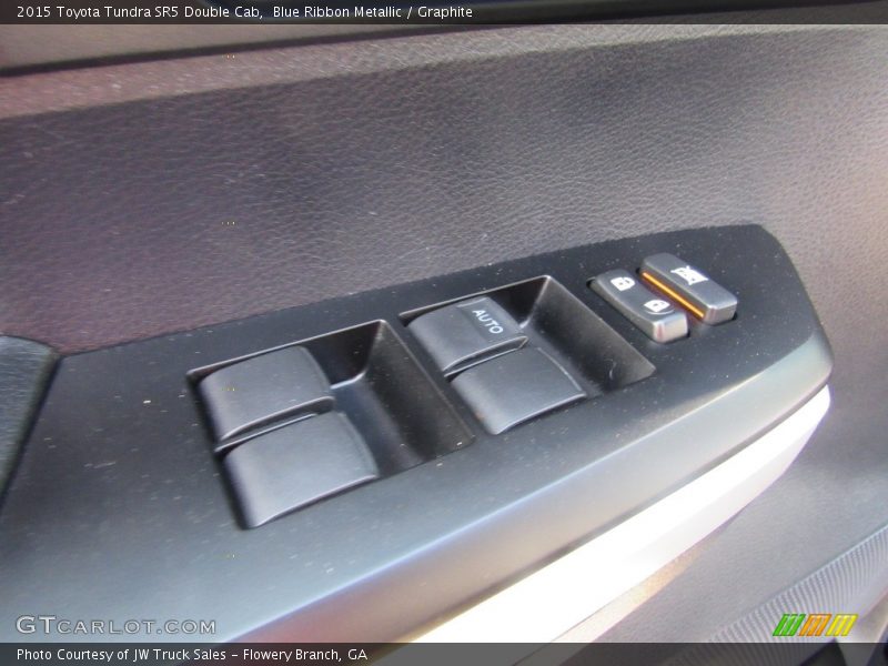 Blue Ribbon Metallic / Graphite 2015 Toyota Tundra SR5 Double Cab