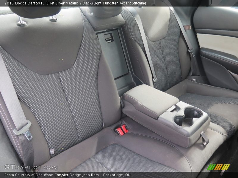 Billet Silver Metallic / Black/Light Tungsten Accent Stitching 2015 Dodge Dart SXT