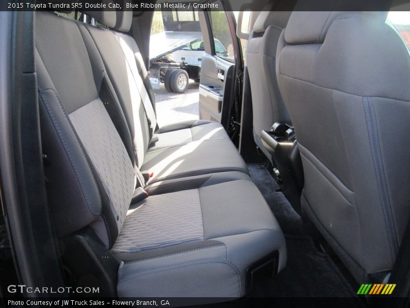 Blue Ribbon Metallic / Graphite 2015 Toyota Tundra SR5 Double Cab