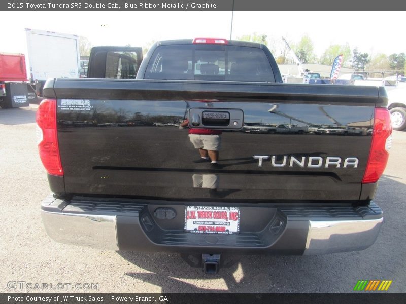 Blue Ribbon Metallic / Graphite 2015 Toyota Tundra SR5 Double Cab