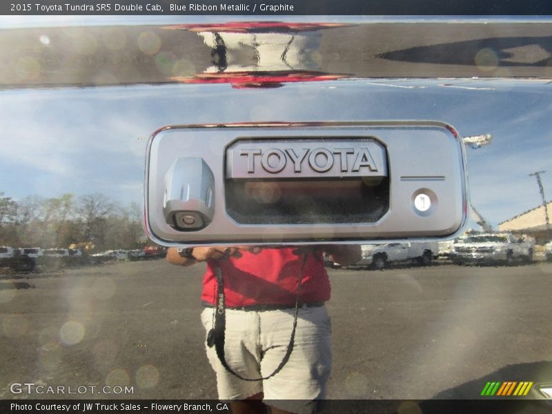 Blue Ribbon Metallic / Graphite 2015 Toyota Tundra SR5 Double Cab