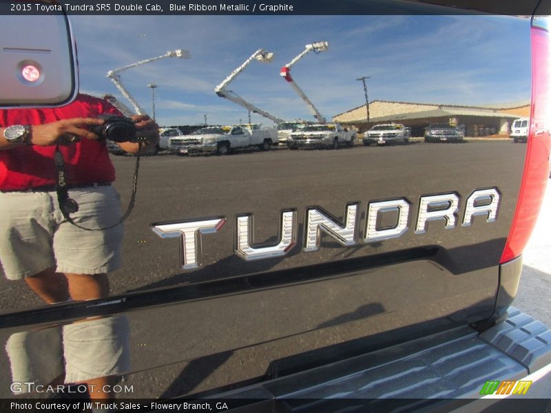 Blue Ribbon Metallic / Graphite 2015 Toyota Tundra SR5 Double Cab