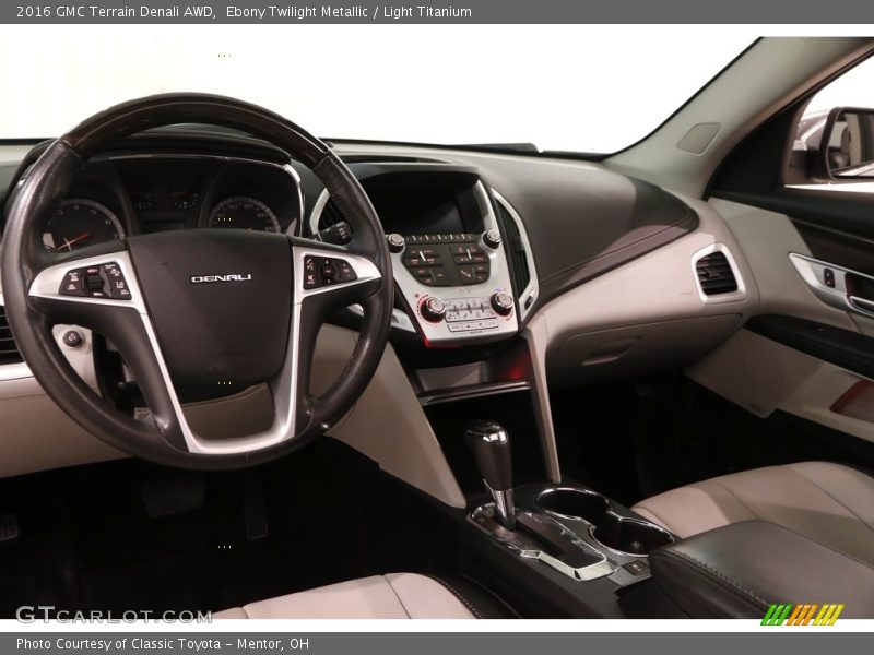 Ebony Twilight Metallic / Light Titanium 2016 GMC Terrain Denali AWD
