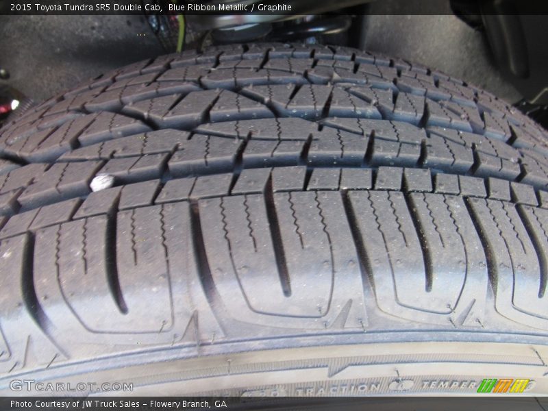 Blue Ribbon Metallic / Graphite 2015 Toyota Tundra SR5 Double Cab