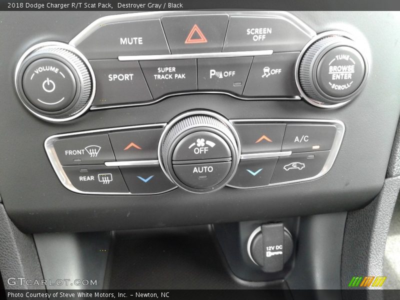 Destroyer Gray / Black 2018 Dodge Charger R/T Scat Pack