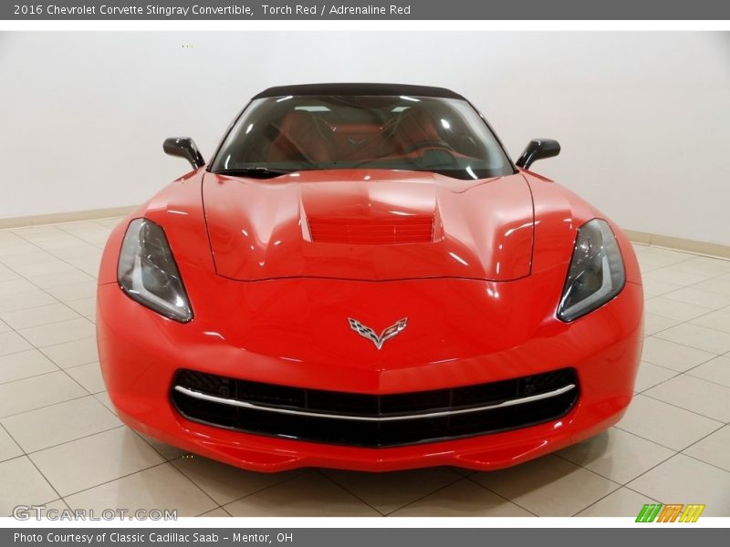 Torch Red / Adrenaline Red 2016 Chevrolet Corvette Stingray Convertible