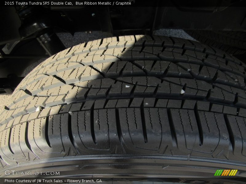Blue Ribbon Metallic / Graphite 2015 Toyota Tundra SR5 Double Cab