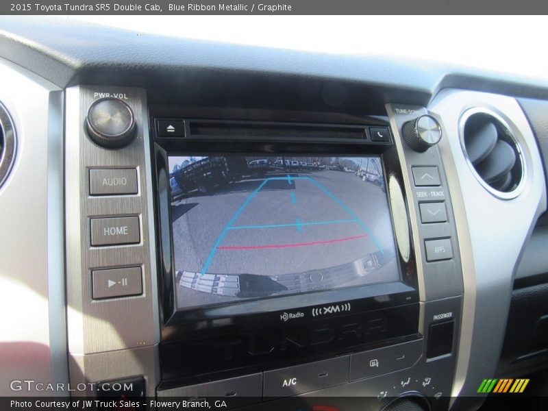 Blue Ribbon Metallic / Graphite 2015 Toyota Tundra SR5 Double Cab