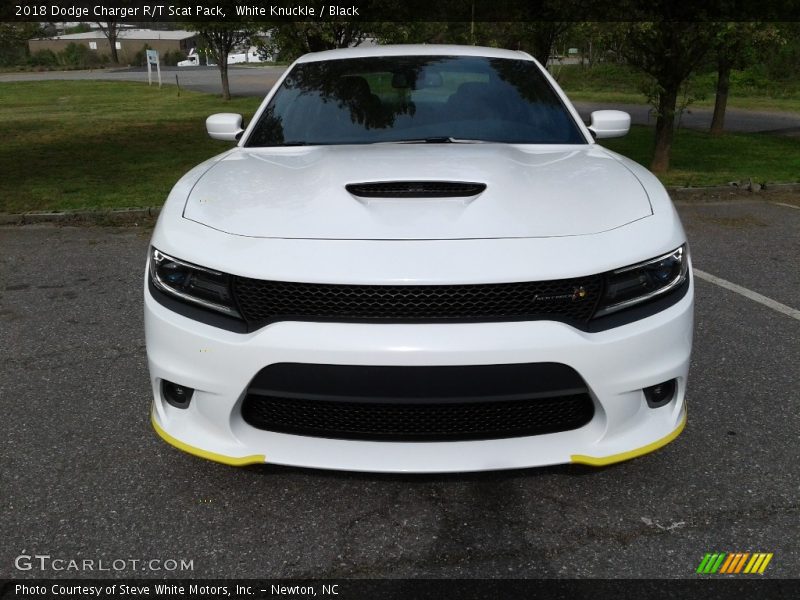 White Knuckle / Black 2018 Dodge Charger R/T Scat Pack