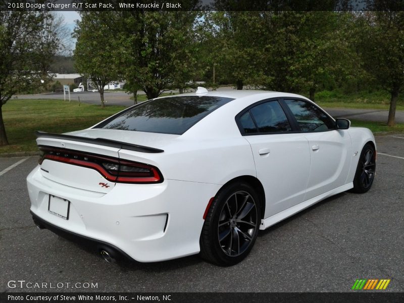 White Knuckle / Black 2018 Dodge Charger R/T Scat Pack