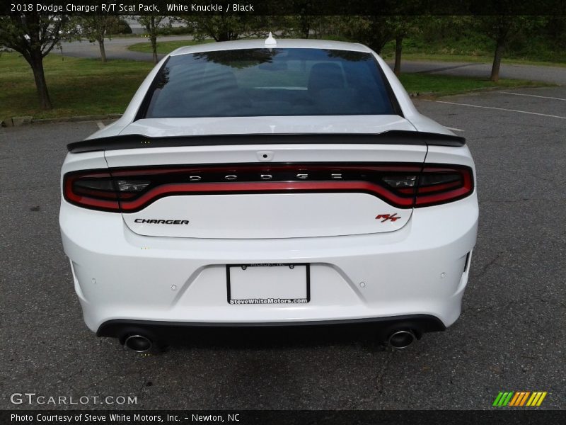 White Knuckle / Black 2018 Dodge Charger R/T Scat Pack