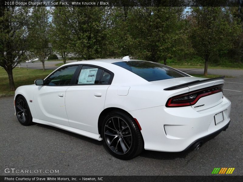 White Knuckle / Black 2018 Dodge Charger R/T Scat Pack